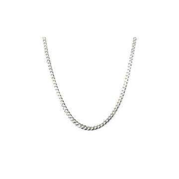 Cadena de Plata 925 Eslabón Grumet 1 mm