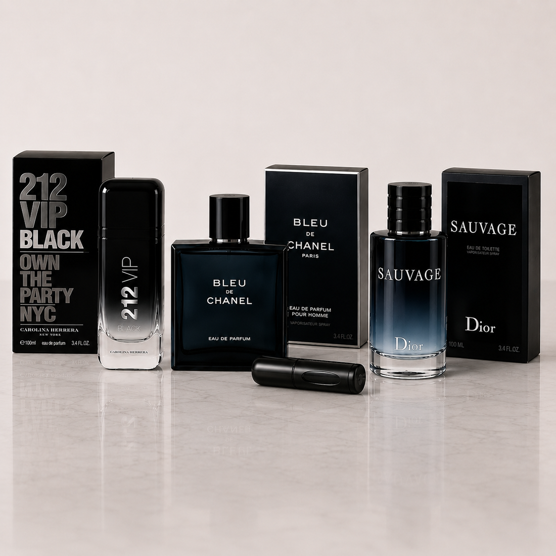 3 Perfumes Importados + Perfumero gratis